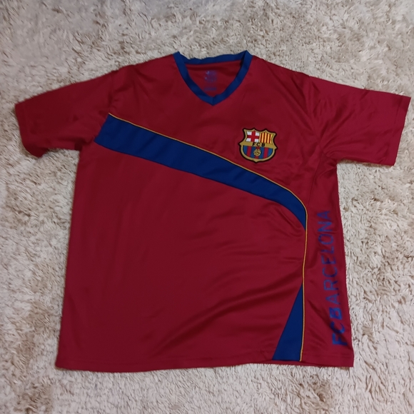 Barcelona Shirt Mens Smal Soccer Official Merchandise - Picture 1 of 5